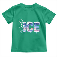 Fck Ice Toddler T Shirt Sarcastic Immigration Protest