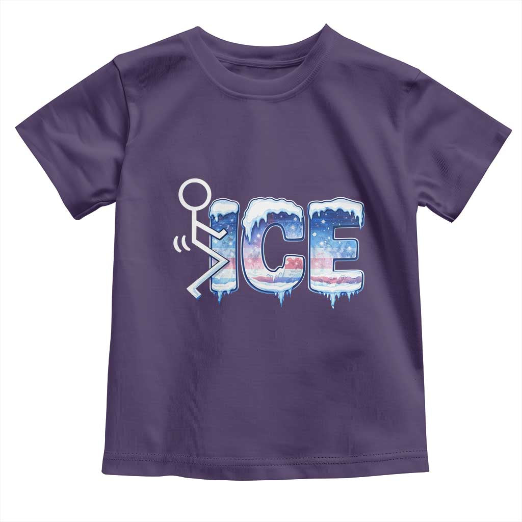 Fck Ice Toddler T Shirt Sarcastic Immigration Protest