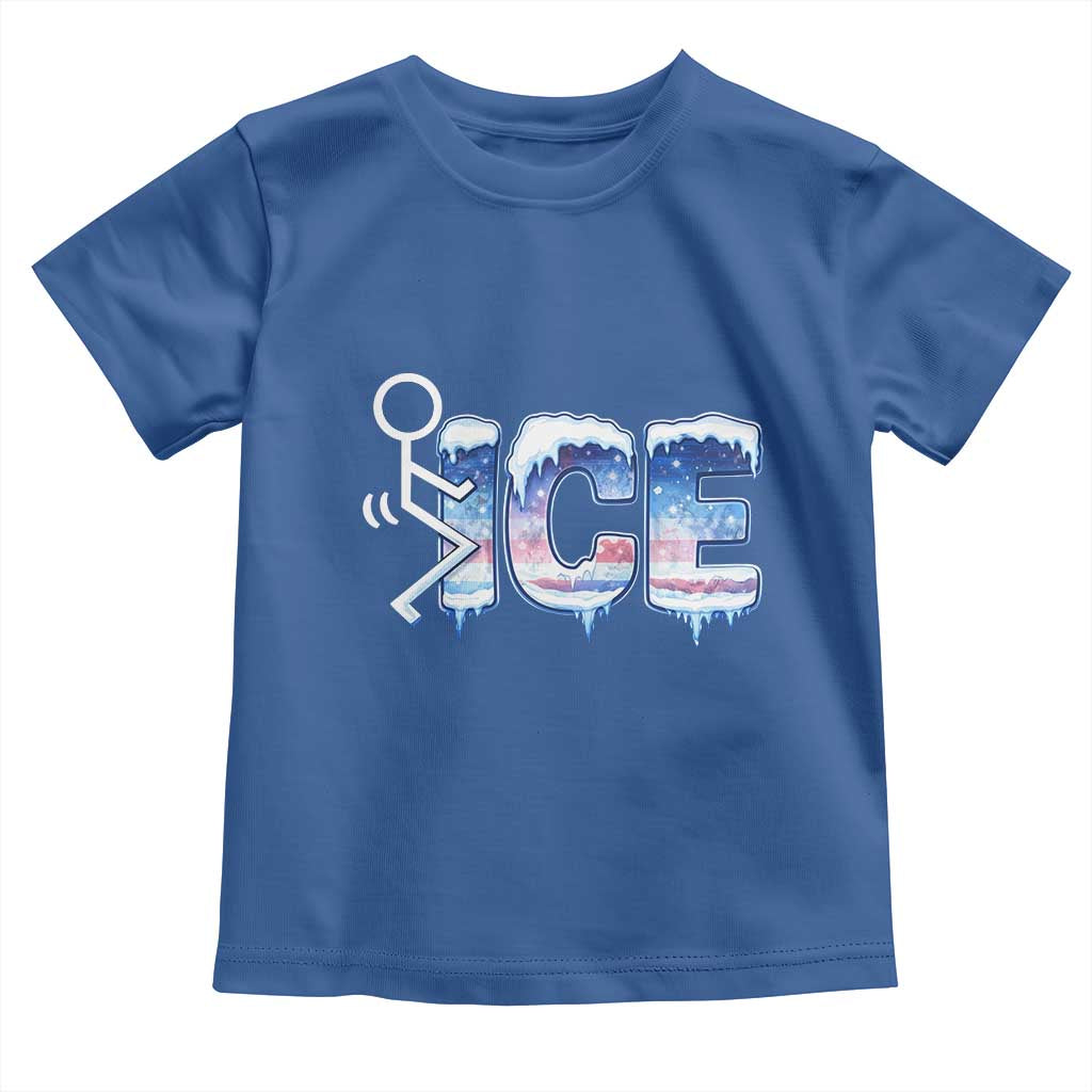 Fck Ice Toddler T Shirt Sarcastic Immigration Protest