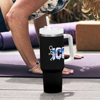 Fck Ice Tumbler With Handle Sarcastic Immigration Protest