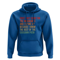 First They Came For The Immigrants Hoodie Retro Human Rights Protest