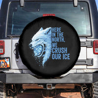 Crush Ice Spare Tire Cover Wolf Human Rights Protest