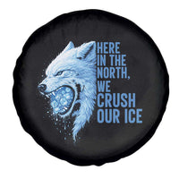 Crush Ice Spare Tire Cover Wolf Human Rights Protest