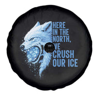 Crush Ice Spare Tire Cover Wolf Human Rights Protest
