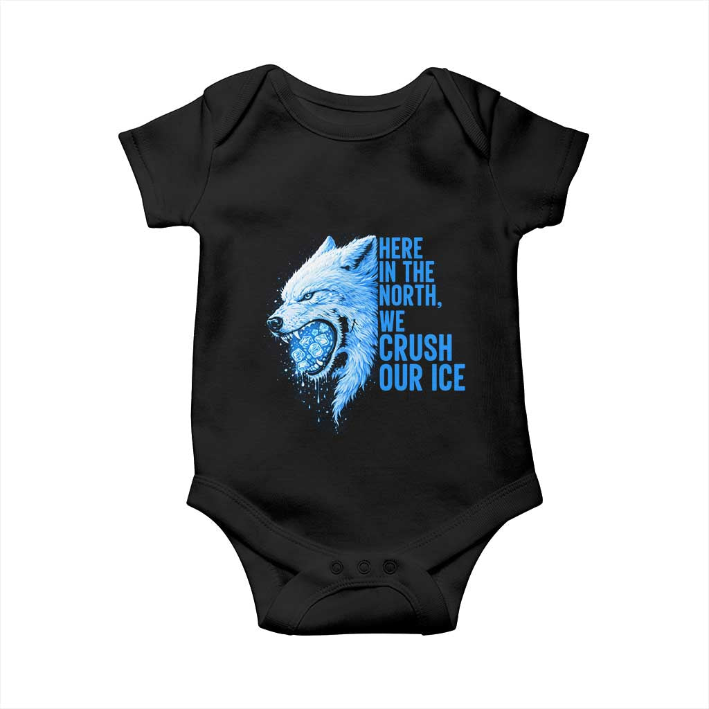 Crush Ice Baby Onesie Wolf Human Rights Protest