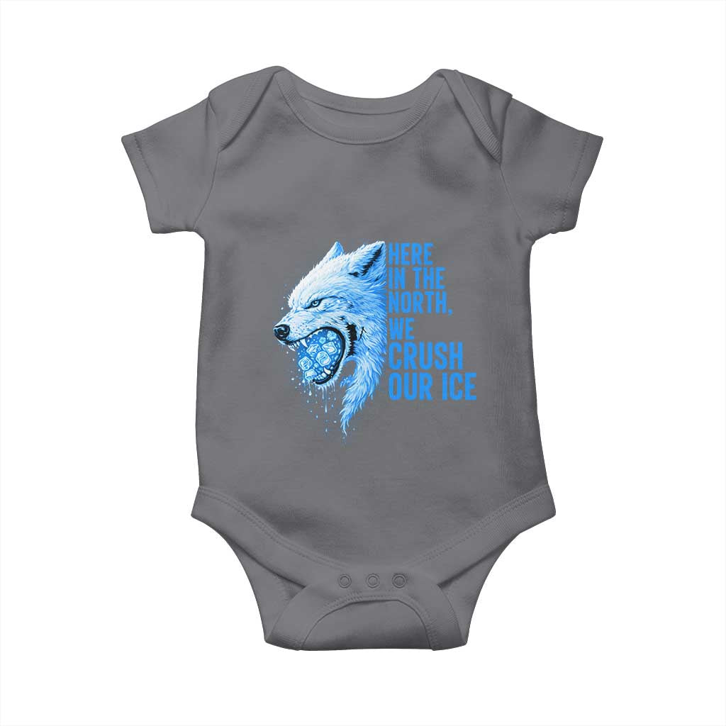 Crush Ice Baby Onesie Wolf Human Rights Protest