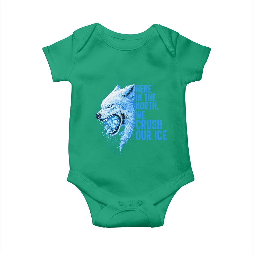 Crush Ice Baby Onesie Wolf Human Rights Protest