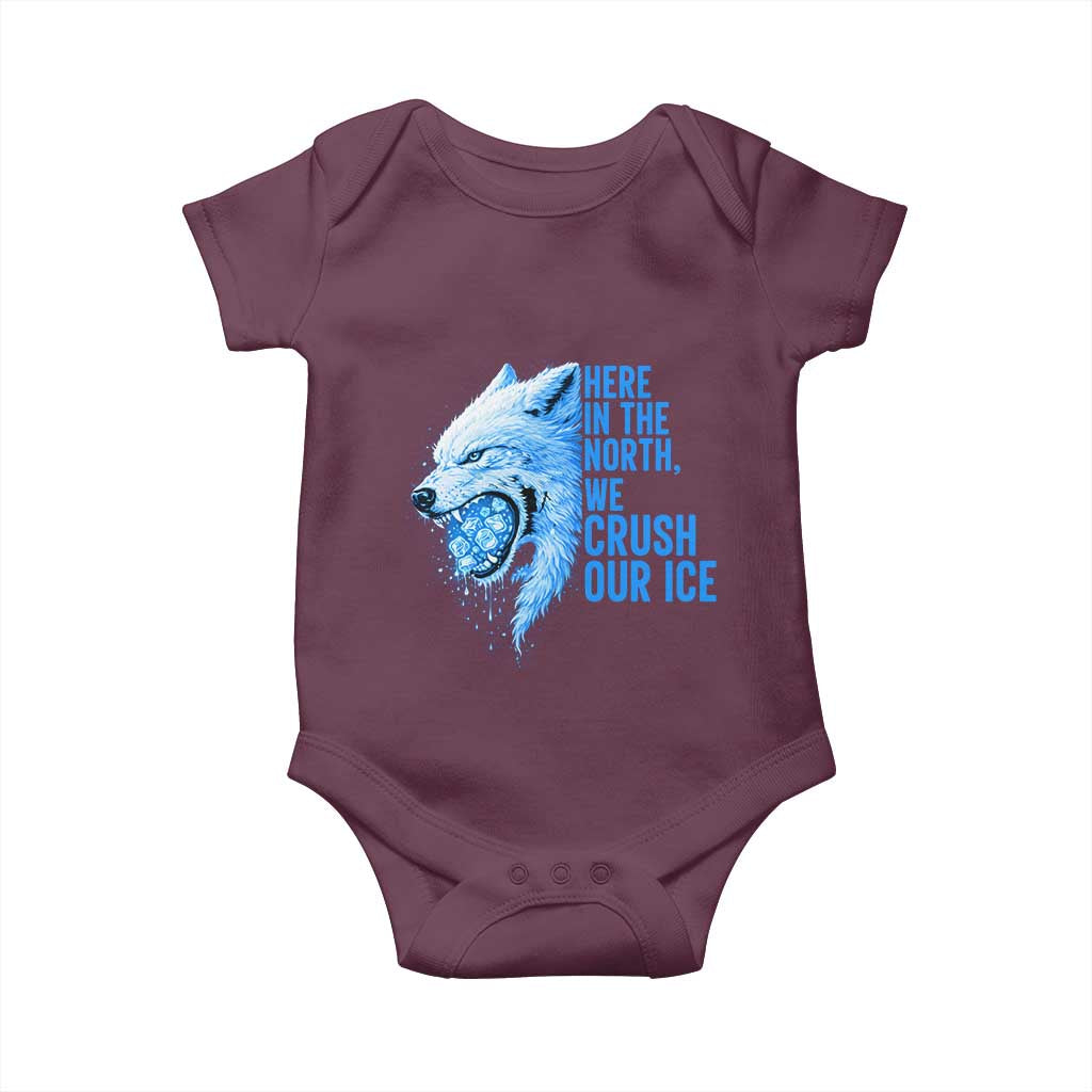 Crush Ice Baby Onesie Wolf Human Rights Protest