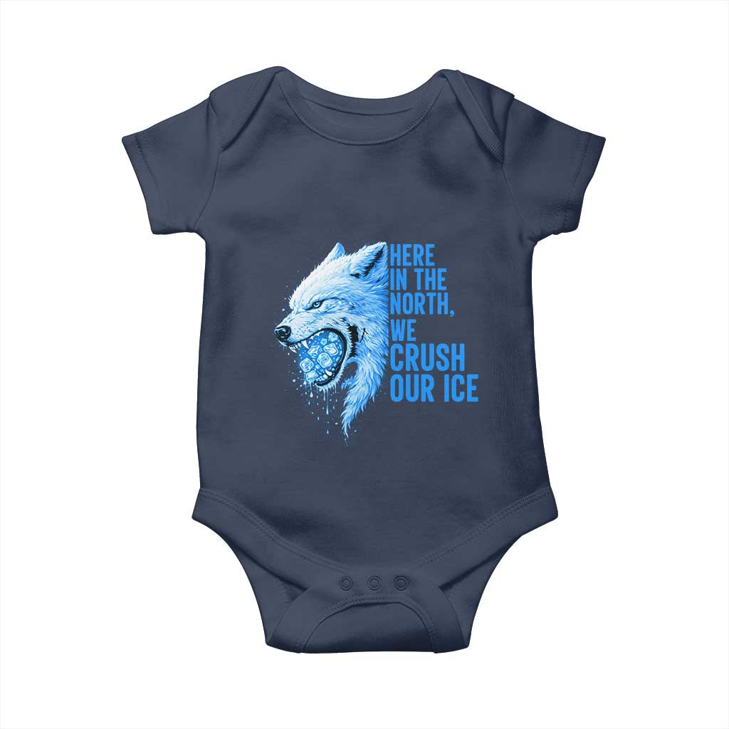 Crush Ice Baby Onesie Wolf Human Rights Protest