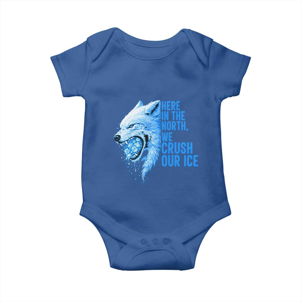Crush Ice Baby Onesie Wolf Human Rights Protest