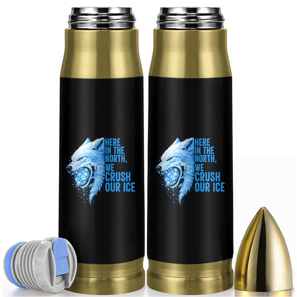 Crush Ice Bullet Tumbler Wolf Human Rights Protest