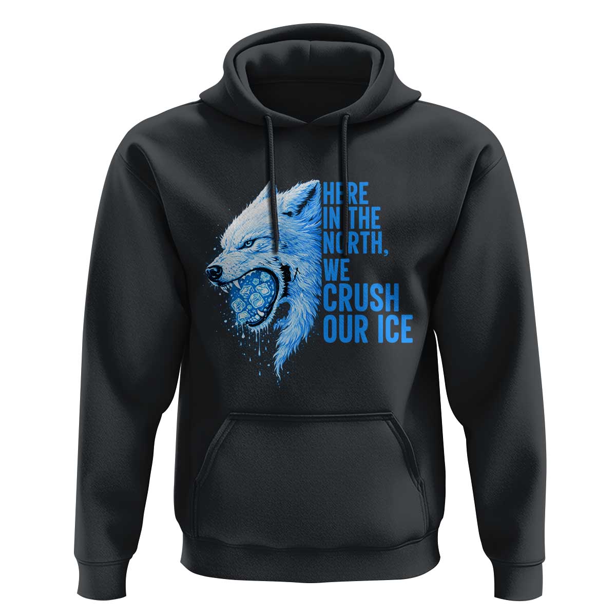Crush Ice Hoodie Wolf Human Rights Protest