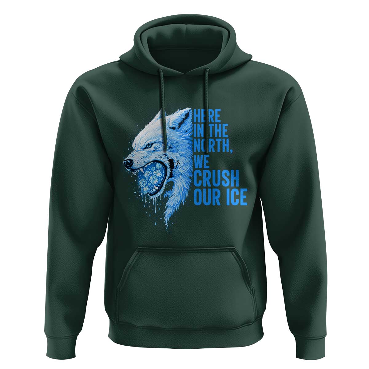 Crush Ice Hoodie Wolf Human Rights Protest