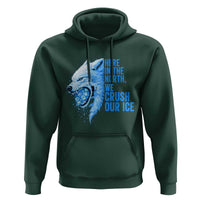 Crush Ice Hoodie Wolf Human Rights Protest
