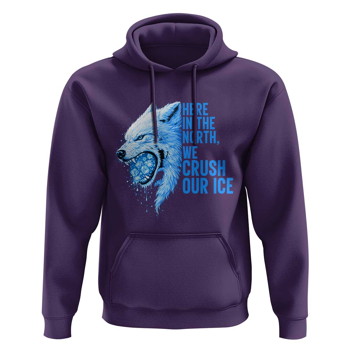 Crush Ice Hoodie Wolf Human Rights Protest