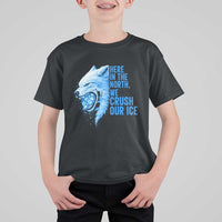 Crush Ice T Shirt For Kid Wolf Human Rights Protest