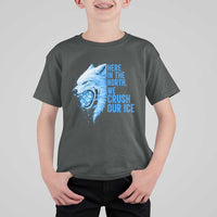 Crush Ice T Shirt For Kid Wolf Human Rights Protest