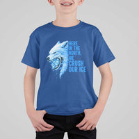 Crush Ice T Shirt For Kid Wolf Human Rights Protest