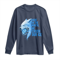Crush Ice Long Sleeve Shirt Wolf Human Rights Protest