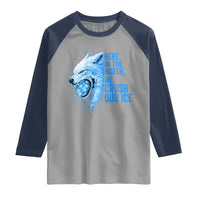 Crush Ice Raglan Shirt Wolf Human Rights Protest