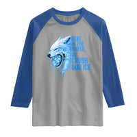 Crush Ice Raglan Shirt Wolf Human Rights Protest