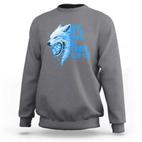 Crush Ice Sweatshirt Wolf Human Rights Protest