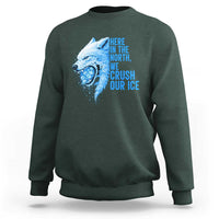 Crush Ice Sweatshirt Wolf Human Rights Protest