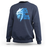 Crush Ice Sweatshirt Wolf Human Rights Protest