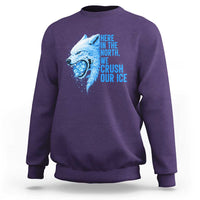 Crush Ice Sweatshirt Wolf Human Rights Protest