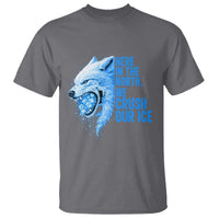 Crush Ice T Shirt Wolf Human Rights Protest