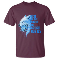 Crush Ice T Shirt Wolf Human Rights Protest