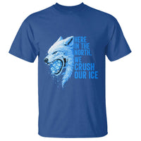 Crush Ice T Shirt Wolf Human Rights Protest