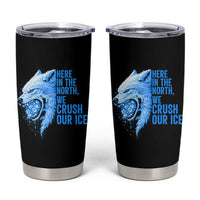 Crush Ice Tumbler Cup Wolf Human Rights Protest