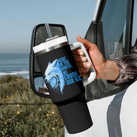 Crush Ice Tumbler With Handle Wolf Human Rights Protest
