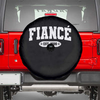 Fiance Est 2026 Spare Tire Cover Future Mr. and Mrs. Boyfriend Engagement Gift