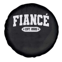 Fiance Est 2026 Spare Tire Cover Future Mr. and Mrs. Boyfriend Engagement Gift