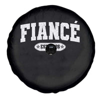 Fiance Est 2026 Spare Tire Cover Future Mr. and Mrs. Boyfriend Engagement Gift