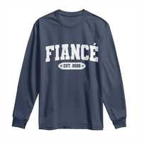 Fiance Est 2026 Long Sleeve Shirt Future Mr. and Mrs. Boyfriend Engagement Gift