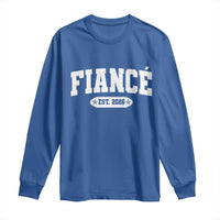 Fiance Est 2026 Long Sleeve Shirt Future Mr. and Mrs. Boyfriend Engagement Gift