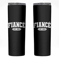 Fiance Est 2026 Skinny Tumbler Future Mr. and Mrs. Boyfriend Engagement Gift