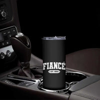 Fiance Est 2026 Skinny Tumbler Future Mr. and Mrs. Boyfriend Engagement Gift