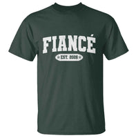 Fiance Est 2026 T Shirt Future Mr. and Mrs. Boyfriend Engagement Gift