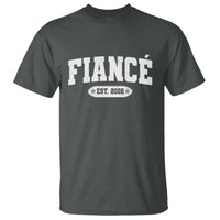 Fiance Est 2026 T Shirt Future Mr. and Mrs. Boyfriend Engagement Gift