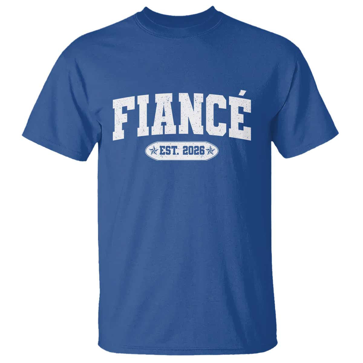 Fiance Est 2026 T Shirt Future Mr. and Mrs. Boyfriend Engagement Gift