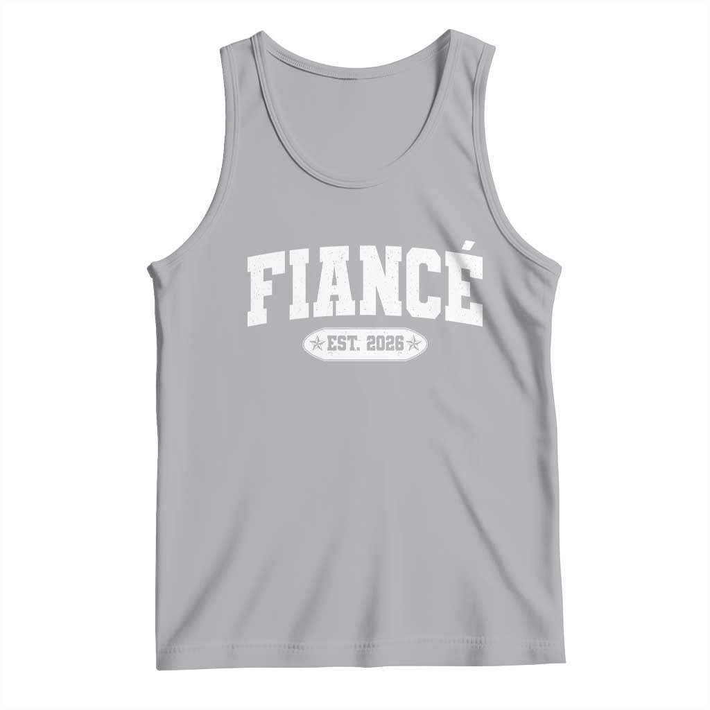 Fiance Est 2026 Tank Top Future Mr. and Mrs. Boyfriend Engagement Gift