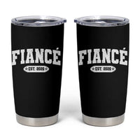 Fiance Est 2026 Tumbler Cup Future Mr. and Mrs. Boyfriend Engagement Gift