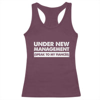 Funny Fiancé Racerback Tank Top Engagement Gift For Fiance Bachelor Party