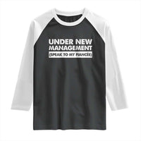 Funny Fiancé Raglan Shirt Engagement Gift For Fiance Bachelor Party