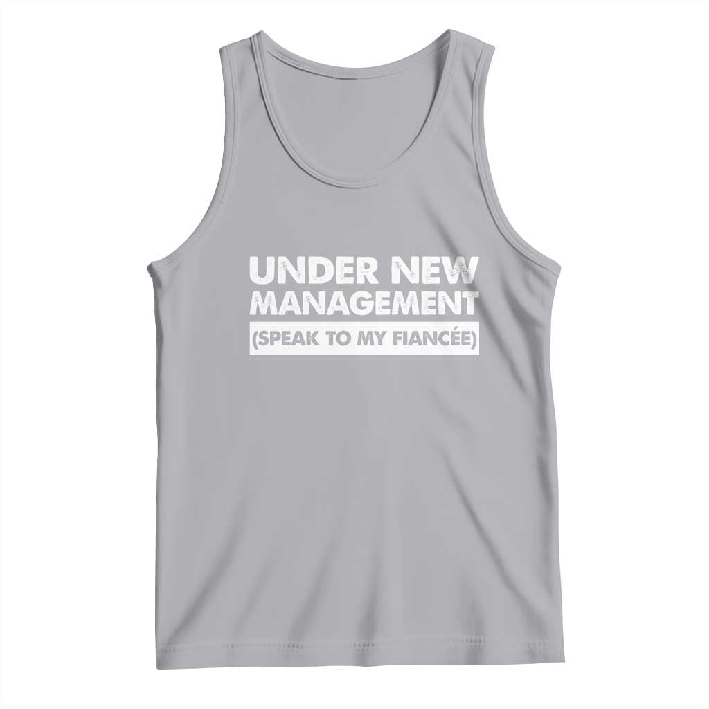 Funny Fiancé Tank Top Engagement Gift For Fiance Bachelor Party