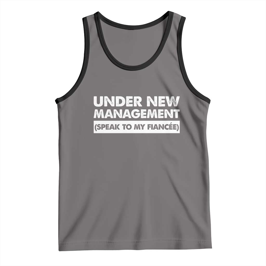 Funny Fiancé Tank Top Engagement Gift For Fiance Bachelor Party